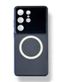 Чохол Frosted Glass Case with MagSafe для Samsung S26 Ultra (royal blue)