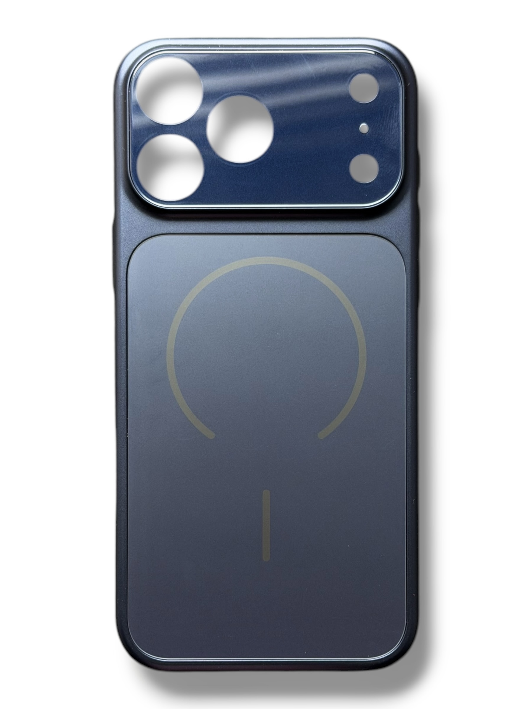 Чохол AG Glass 17 Series Style для iPhone 15 Pro (blue)
