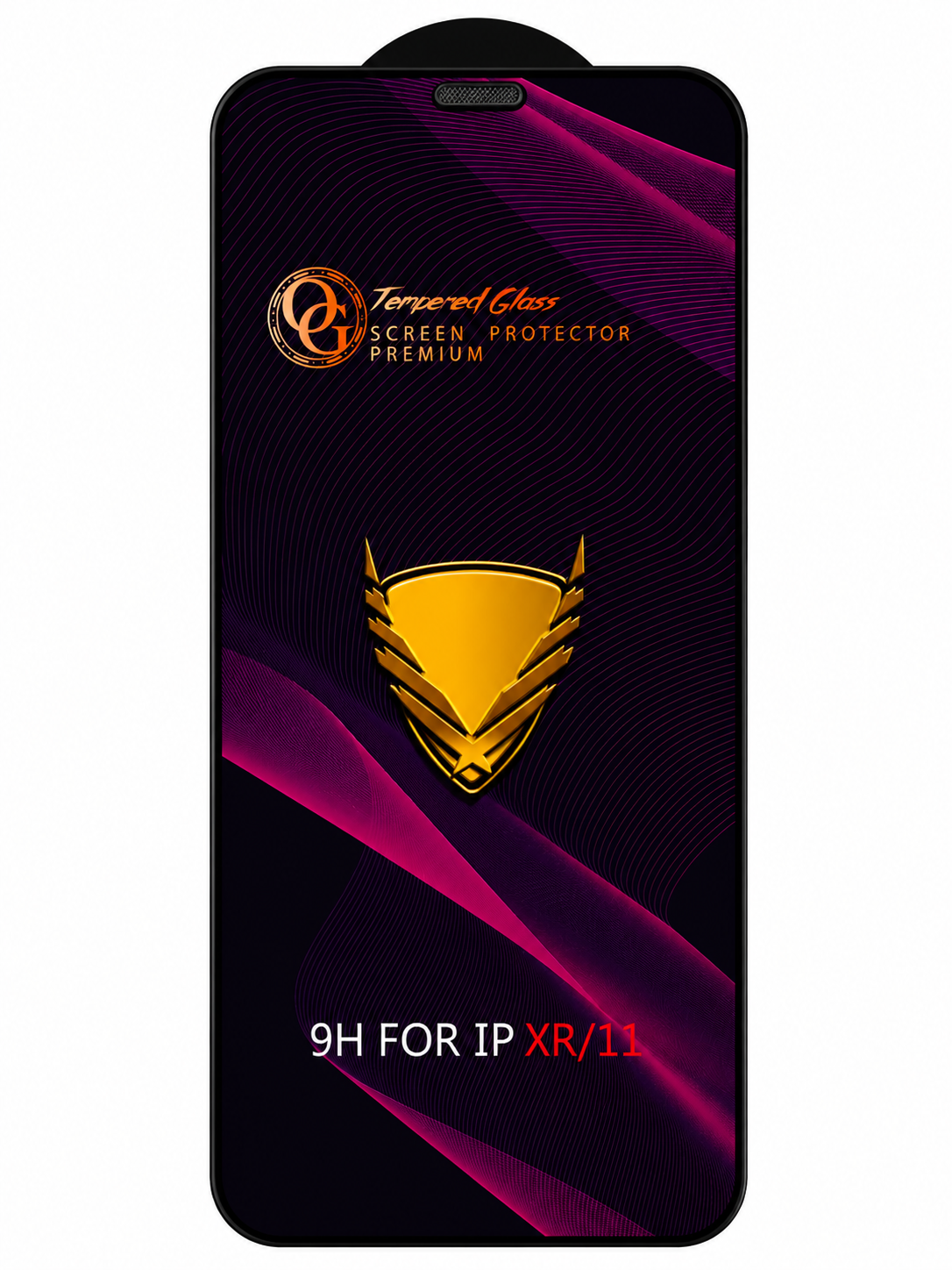 Захисне скло OG Purple для iPhone XR / 11