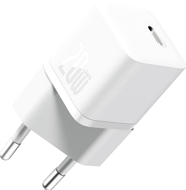 МЗП Baseus Gan5 Fast Charger Mini 1C 20W (CCGN05010) (white)
