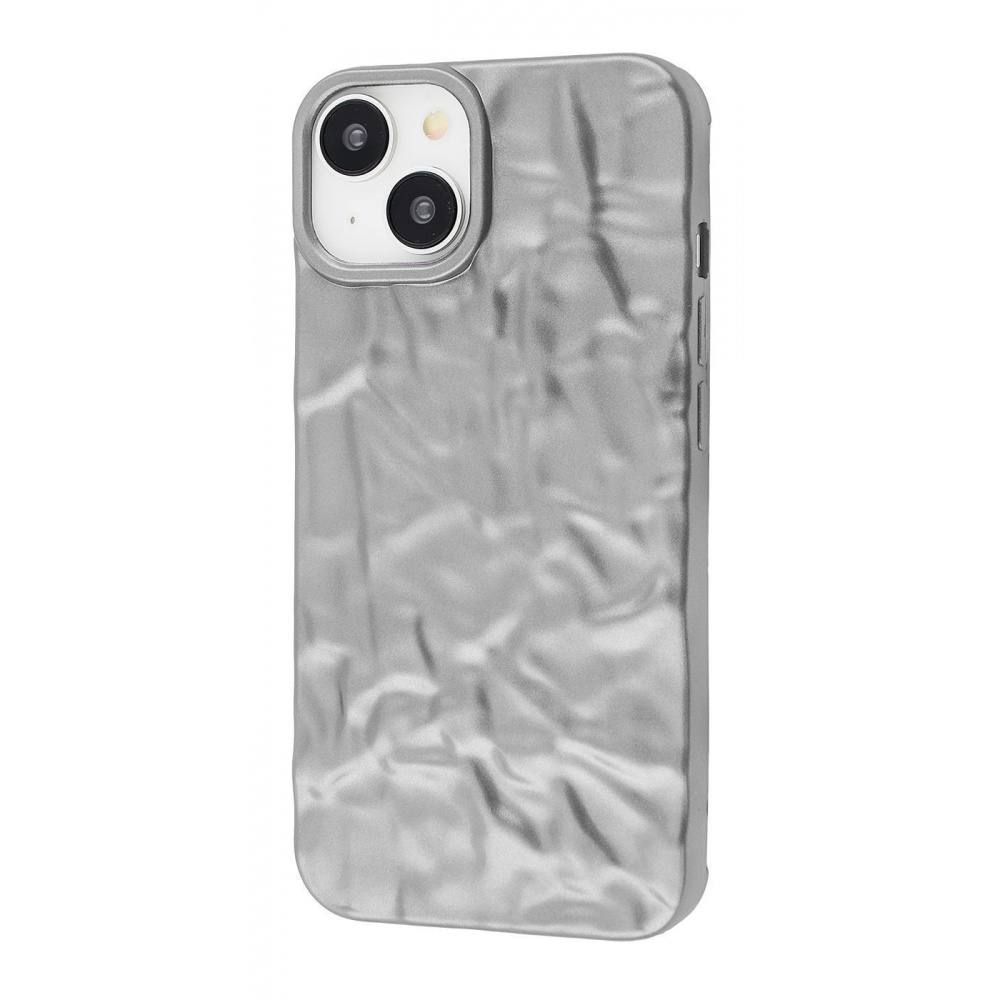 IPhone 14 WAVE Gradient Water Case (silver)