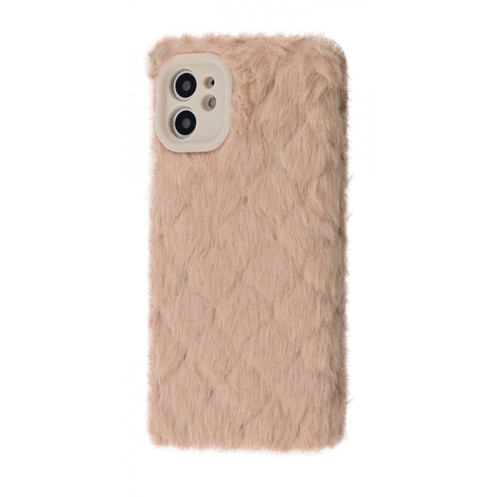 Чохол Fluffy Love Case для iPhone 12 (pink sand)