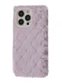Чохол Fluffy Love Case для iPhone 13 Pro Max (purple)
