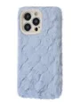 Чохол Fluffy Love Case для iPhone 13 Pro Max (blue)