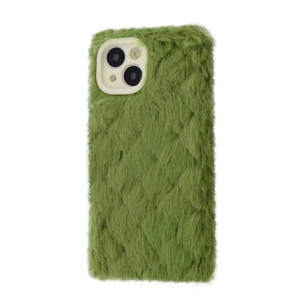 Чохол Fluffy Love Case для iPhone 14 (green)
