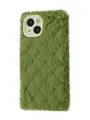 Чохол Fluffy Love Case для iPhone 14 (green)