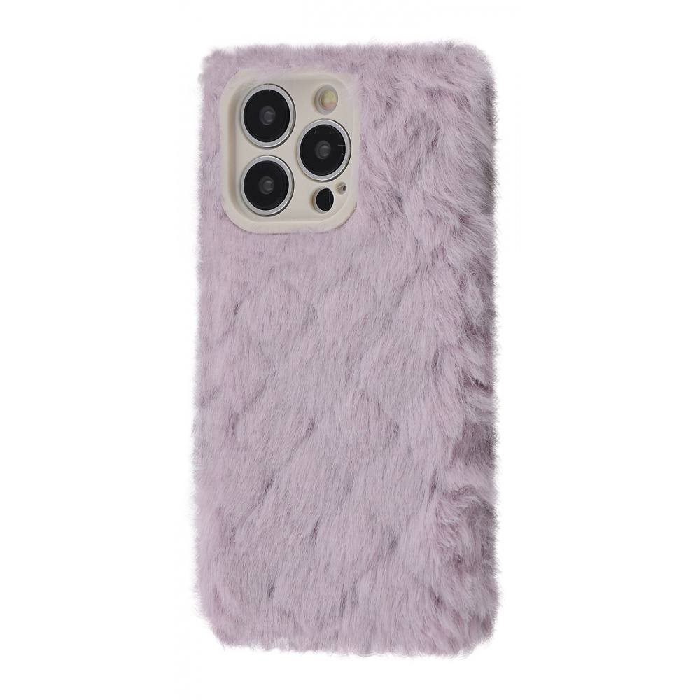 Чохол Fluffy Love Case для iPhone 14 Pro (purple)