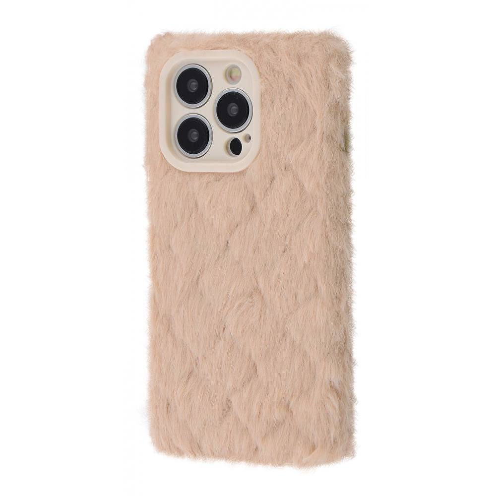 Чохол Fluffy Love Case для iPhone 14 Pro Max (pink sand)