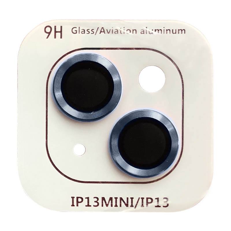 Захисне скло на камеру Metal Classic для Apple iPhone 13 mini / 13 (синій / blue)