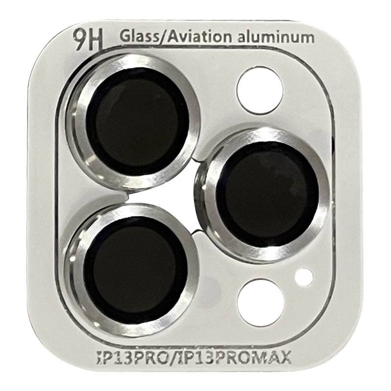 Захисне скло на камеру Metal Classic для Apple iPhone 13 Pro / 13 Pro Max (срібний / silver)