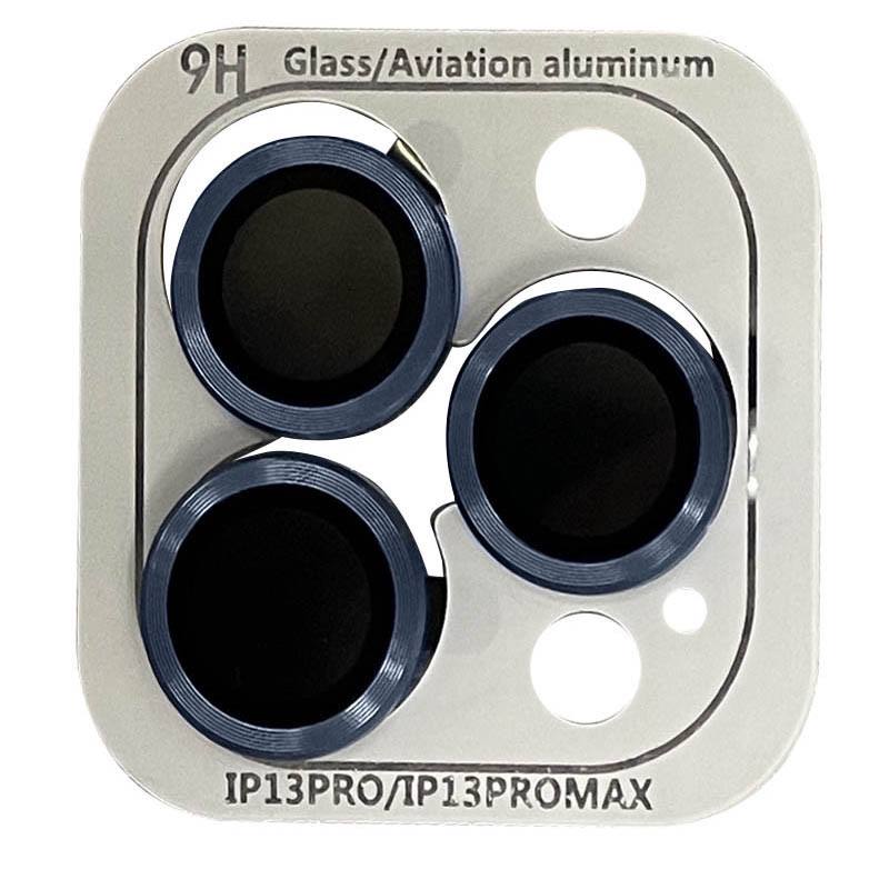 Захисне скло на камеру Metal Classic для Apple iPhone 13 Pro / 13 Pro Max (голубий / siera blue)