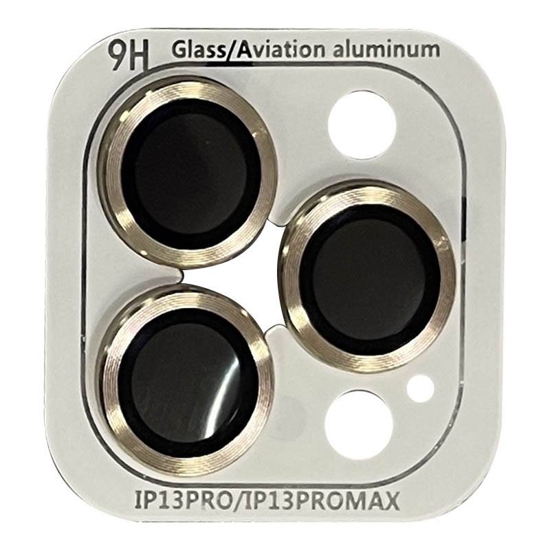 Захисне скло на камеру Metal Classic для Apple iPhone 13 Pro / 13 Pro Max (золотий / gold)