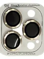 Захисне скло на камеру Metal Classic для Apple iPhone 13 Pro / 13 Pro Max (золотий / gold)