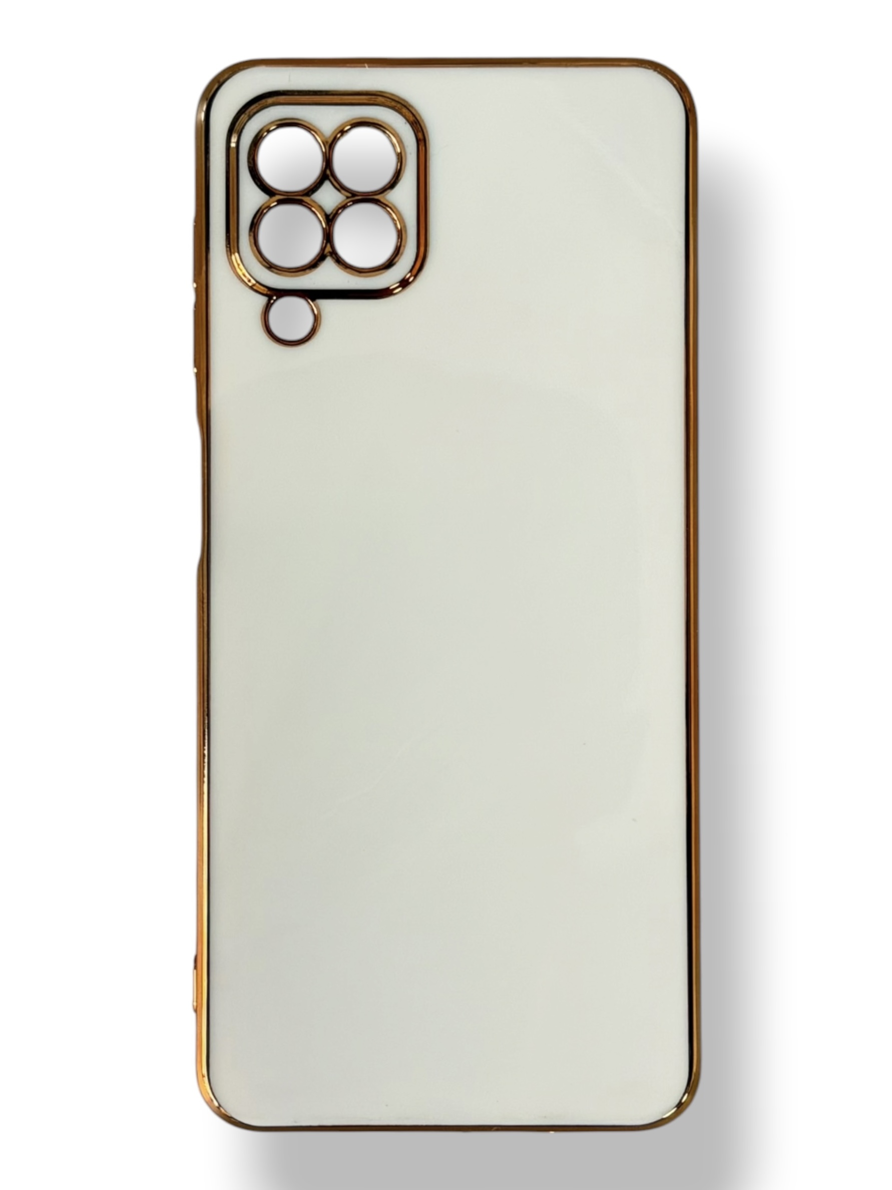 Чохол Glossy Case Samsung A22 4G / M22 / M32 (white)