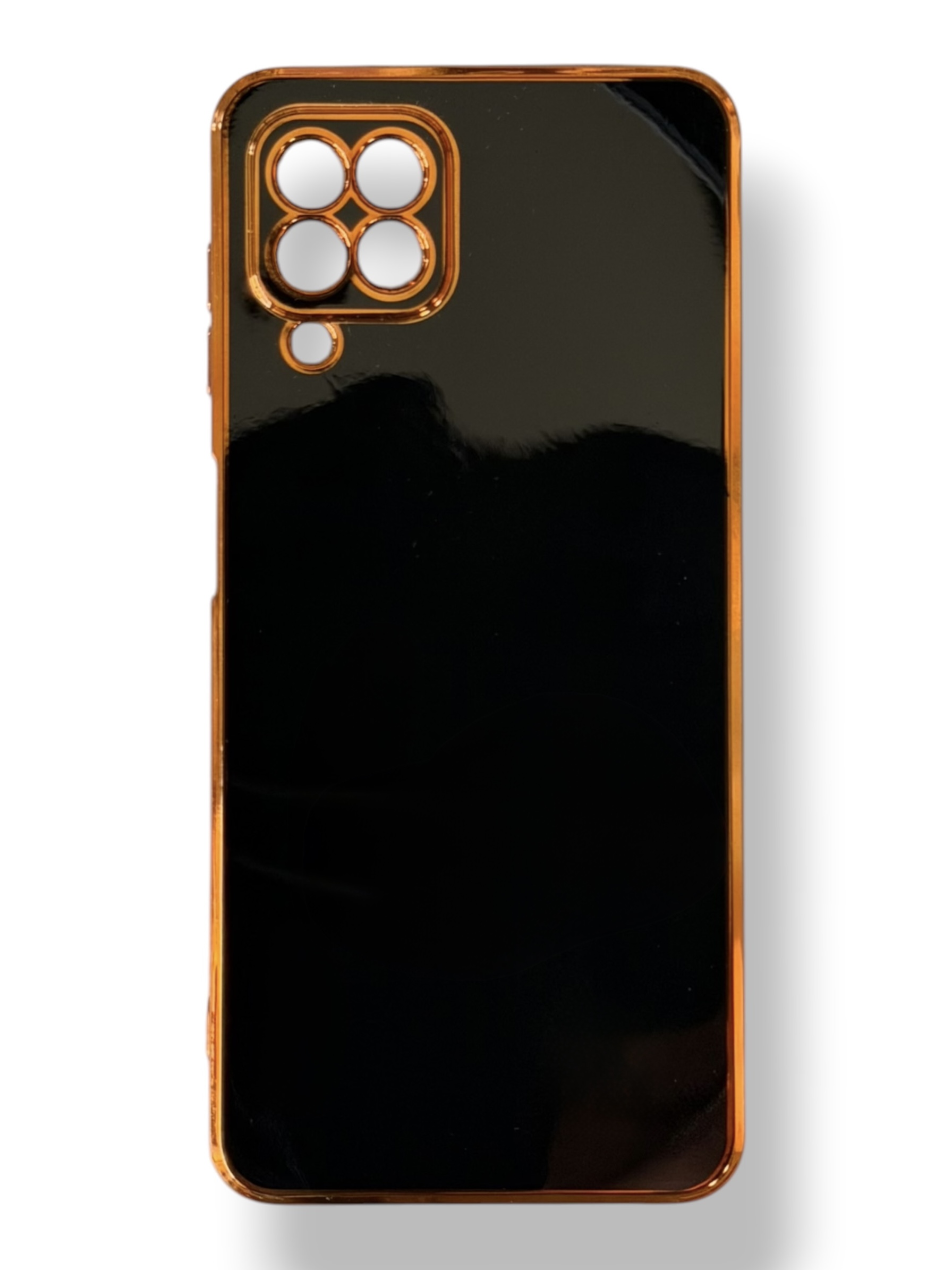 Чохол Glossy Case Samsung A22 4G / M22 / M32 (black)