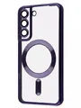 Чохол MetalColor Case MagSafe Samsung S21 FE (deep purple)