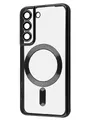 Чохол MetalColor Case MagSafe Samsung S22 (black)