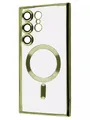 Чохол MetalColor Case MagSafe Samsung S22 Ultra (gold)
