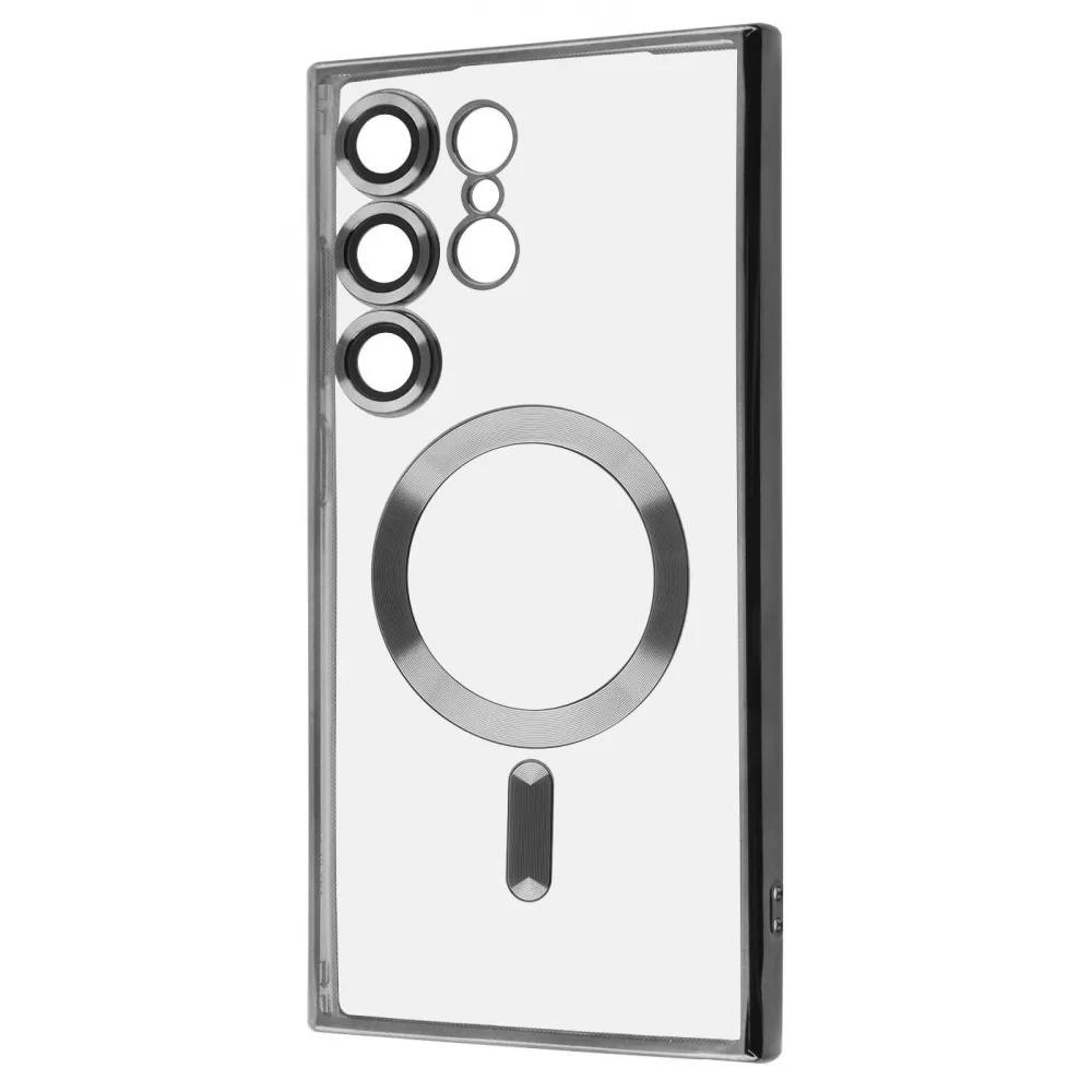 Чохол MetalColor Case MagSafe Samsung S22 Ultra (silver)