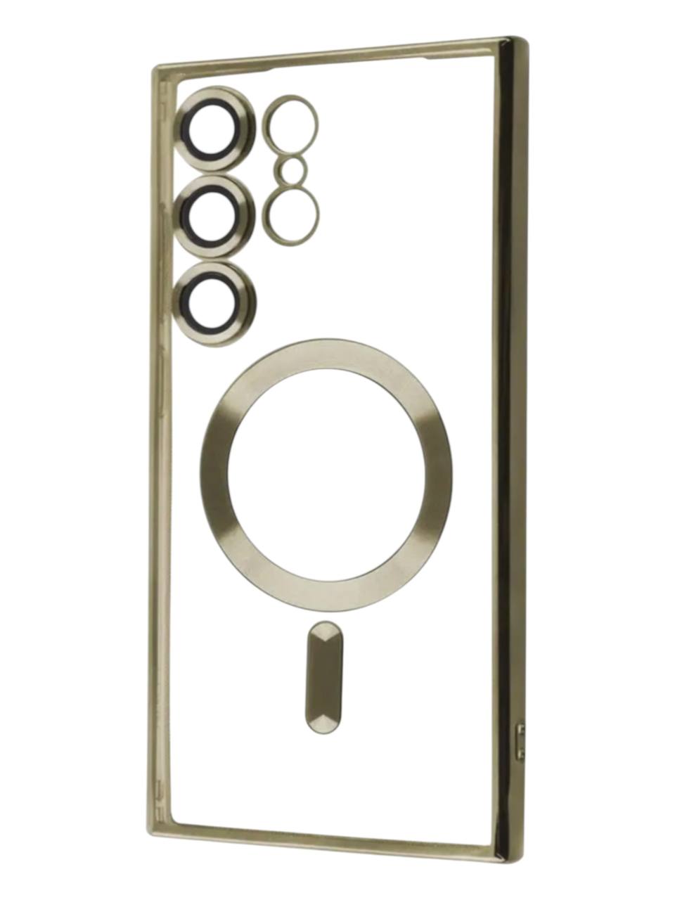 Чохол MetalColor Case MagSafe Samsung S23 Ultra (gold)