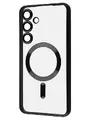 Чохол MetalColor Case MagSafe Samsung S24 Plus (black)
