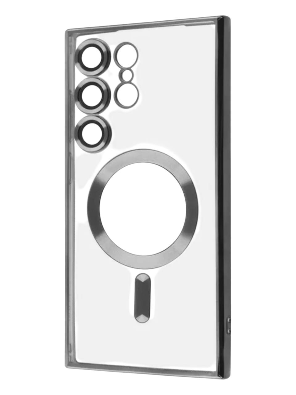 Чохол MetalColor Case MagSafe Samsung S24 Ultra (silver)