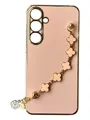 Чохол Van Cleef Case з ланцюжком для Samsung A34 (pink)