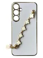 Чохол Van Cleef Case з ланцюжком для Samsung A34 (white)