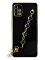 Чохол Van Cleef Case з ланцюжком для Samsung A71 (black)