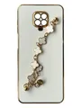 Чохол Van Cleef Case з ланцюжком для Xiaomi Redmi Note 9 Pro (white)