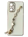 Чохол Van Cleef Case з ланцюжком для Xiaomi Redmi Note 10 Pro (white)