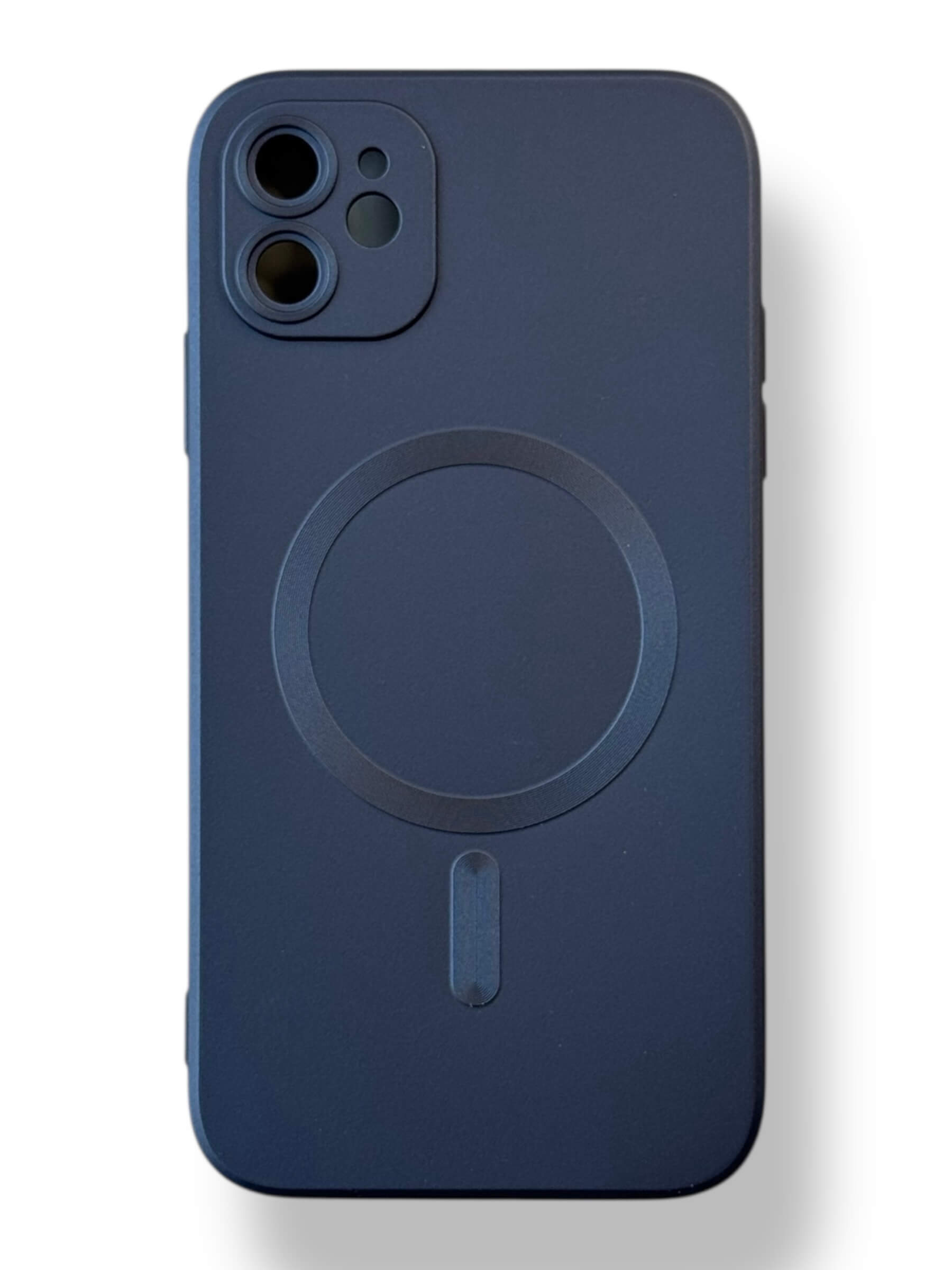 Чохол Sapphire Matte with MagSafe iPhone 11 (dark blue)
