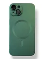 Чохол Sapphire Matte with MagSafe iPhone 14 (green)