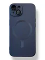 Чохол Sapphire Matte with MagSafe iPhone 15 (dark blue)