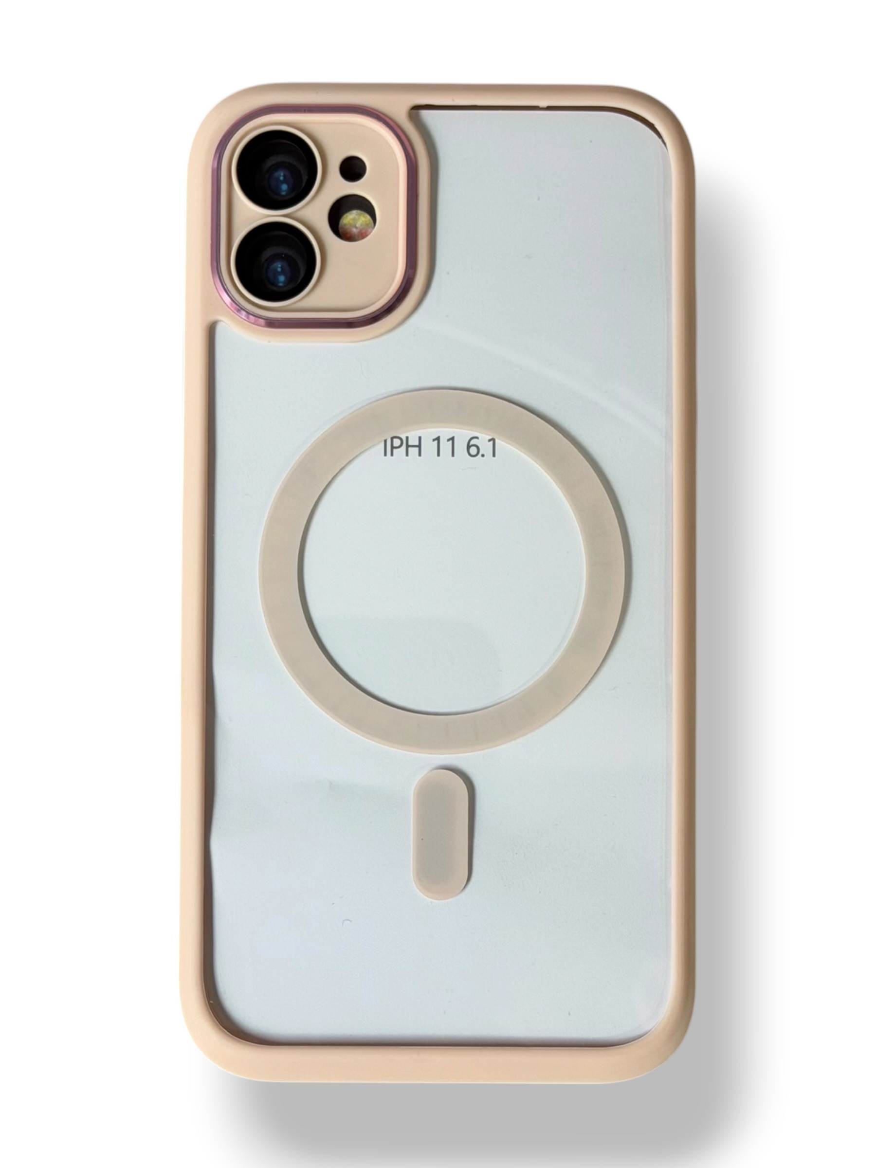 Чохол Edge Matte Case MagSafe для iPhone 11 (pink sand)