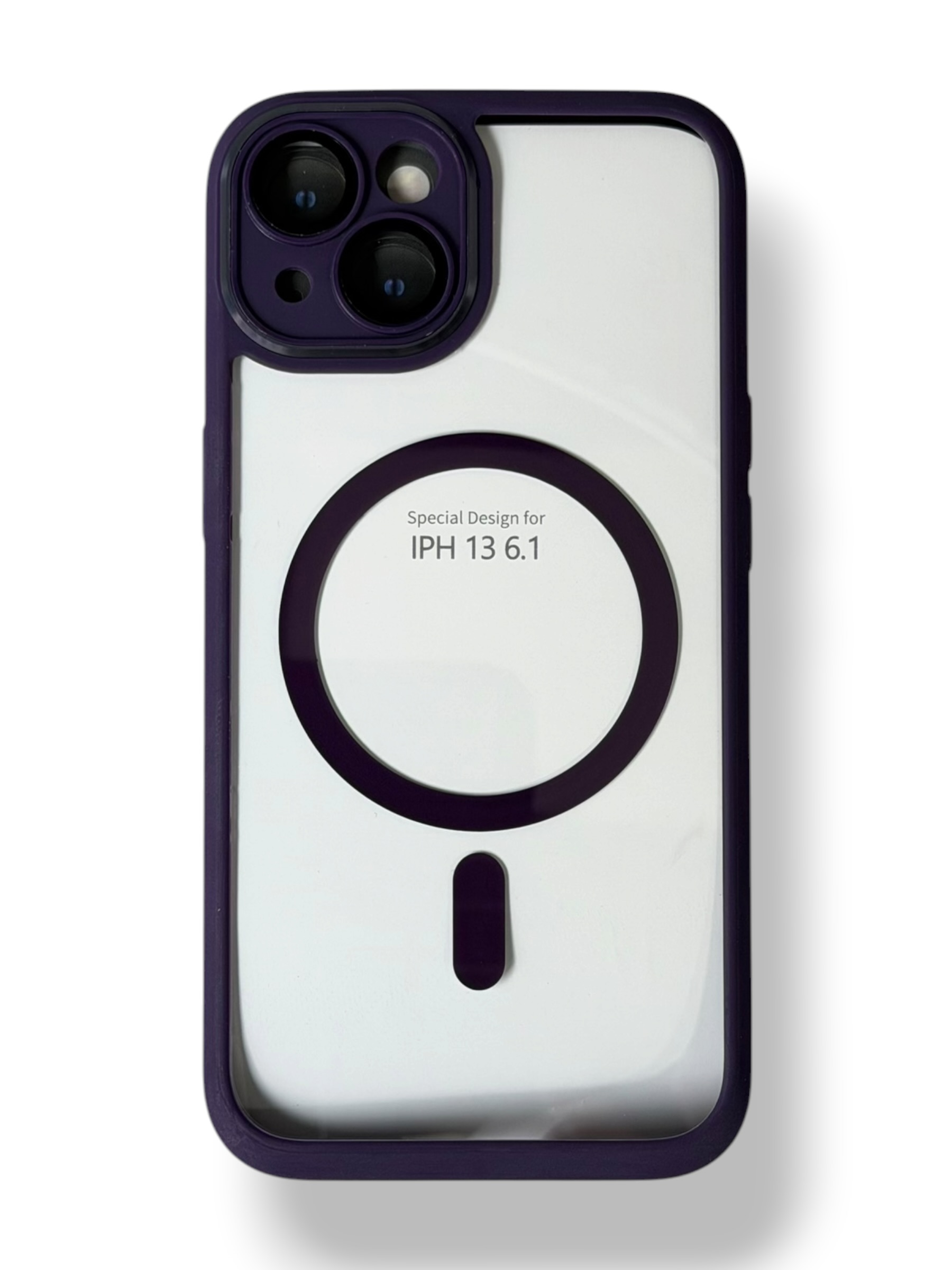Чохол Edge Matte Case MagSafe для iPhone 14 (purple)