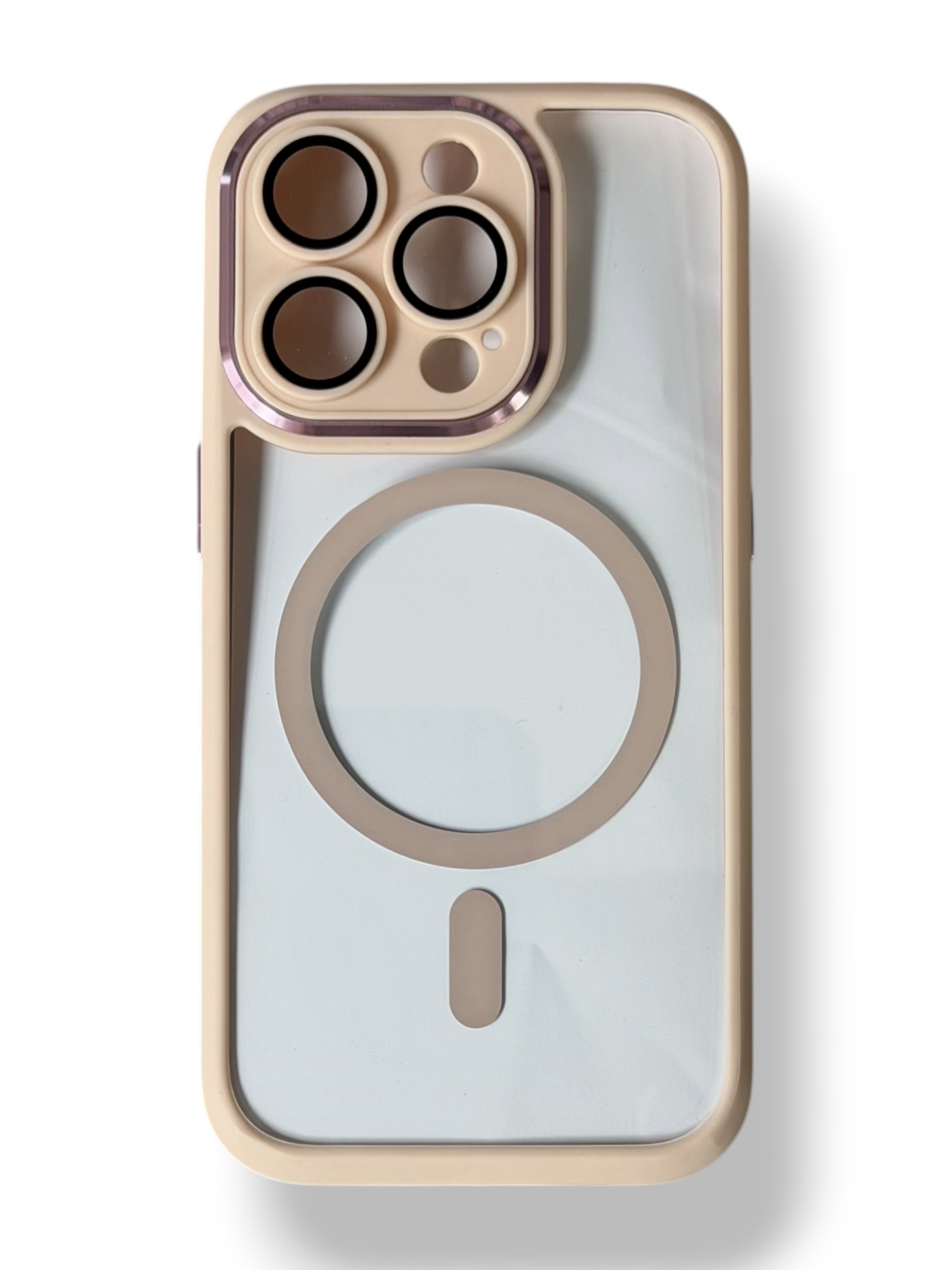 Чохол Edge Matte Case MagSafe для iPhone 14 Pro (pink sand)