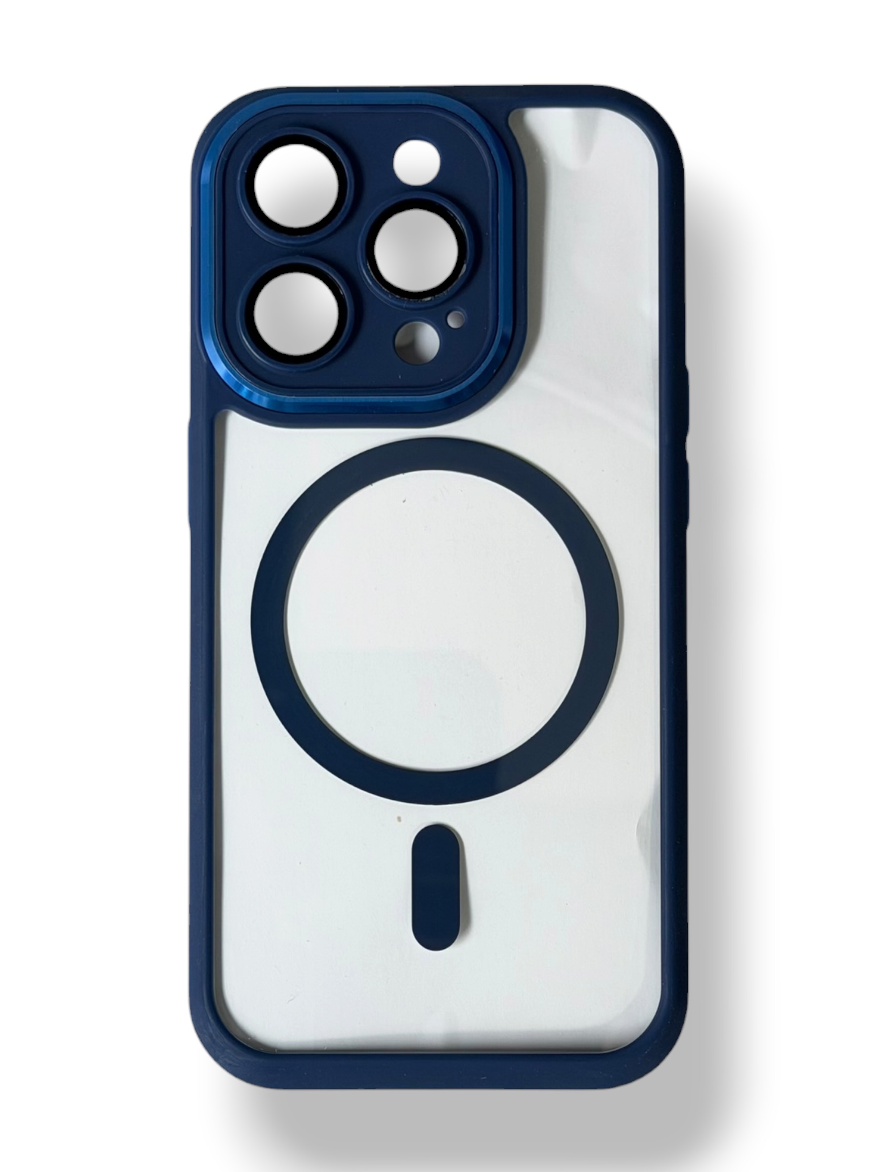 Чохол Edge Matte Case MagSafe для iPhone 15 Pro (blue)