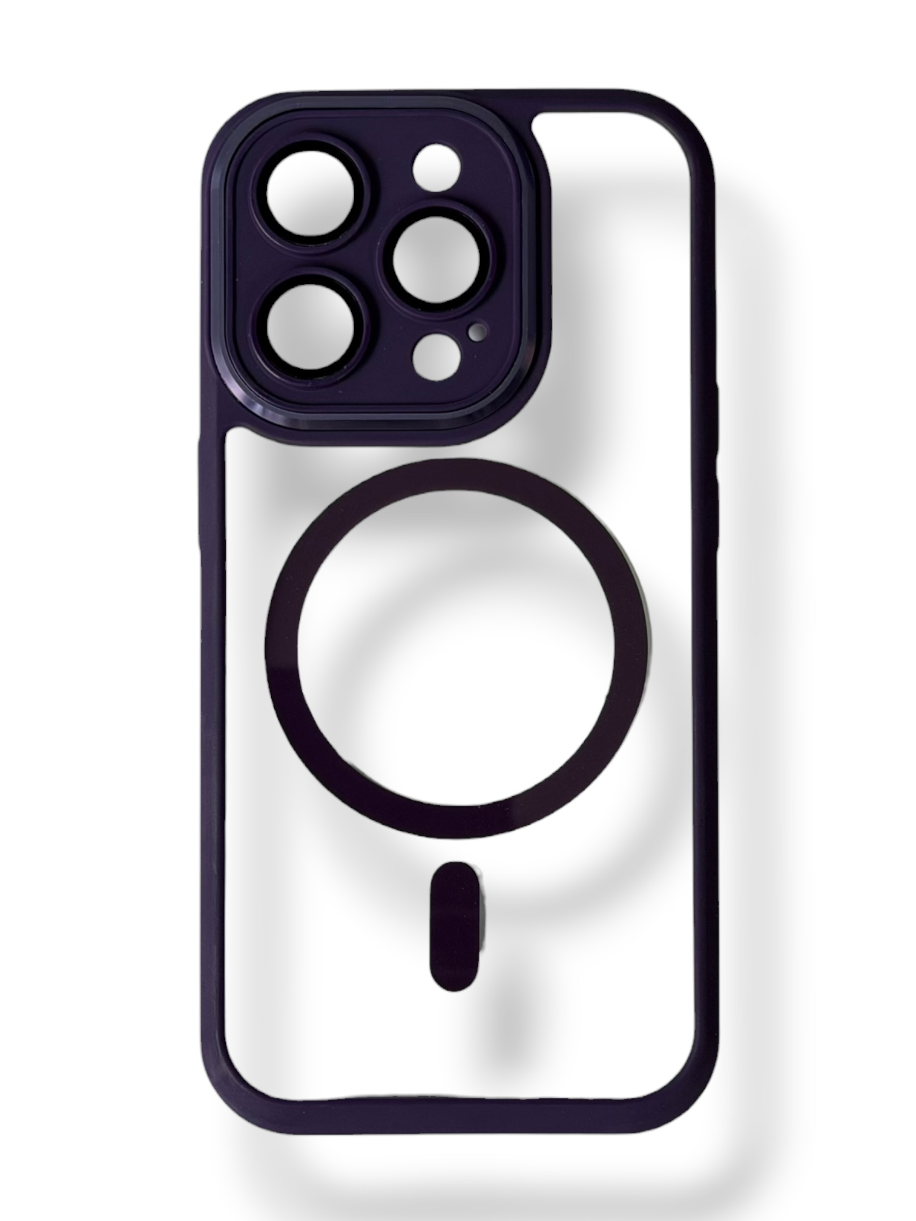 Чохол Edge Matte Case MagSafe для iPhone 15 Pro (purple)