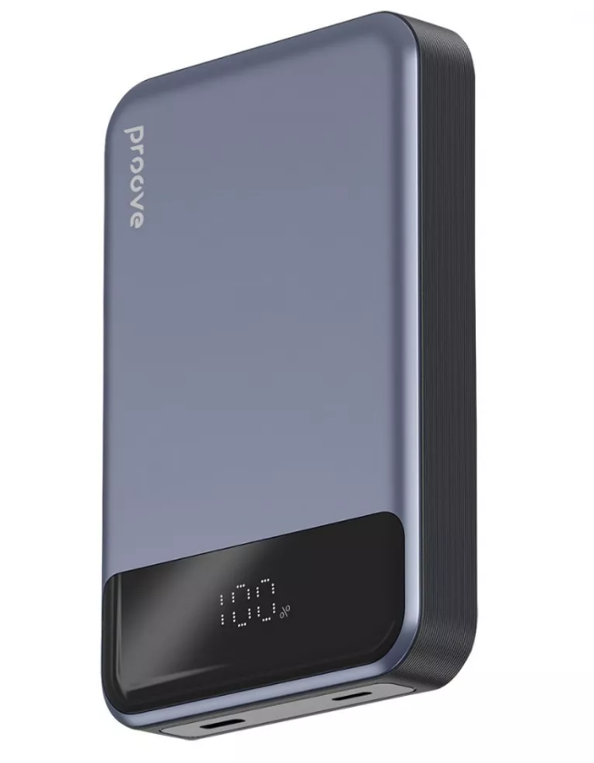 Портативна батарея Proove Hoodman Magnetic 20W 10000mAh (gray)